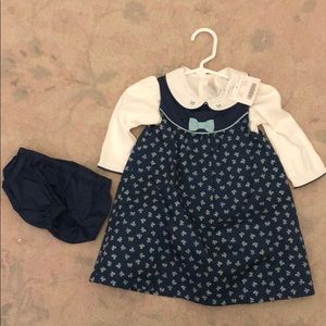 NWT Janie and Jack Navy Dress